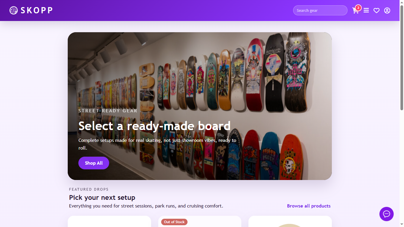 SKOPP website preview